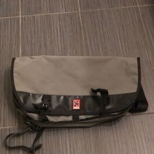 Gray Chrome Messenger bag